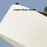 Black Semi Flush Mount Ceiling Light with Fabric Drum Shade Dimmable